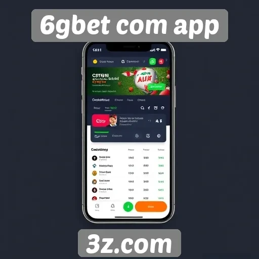 Evolução das funcionalidades do app 6gbet